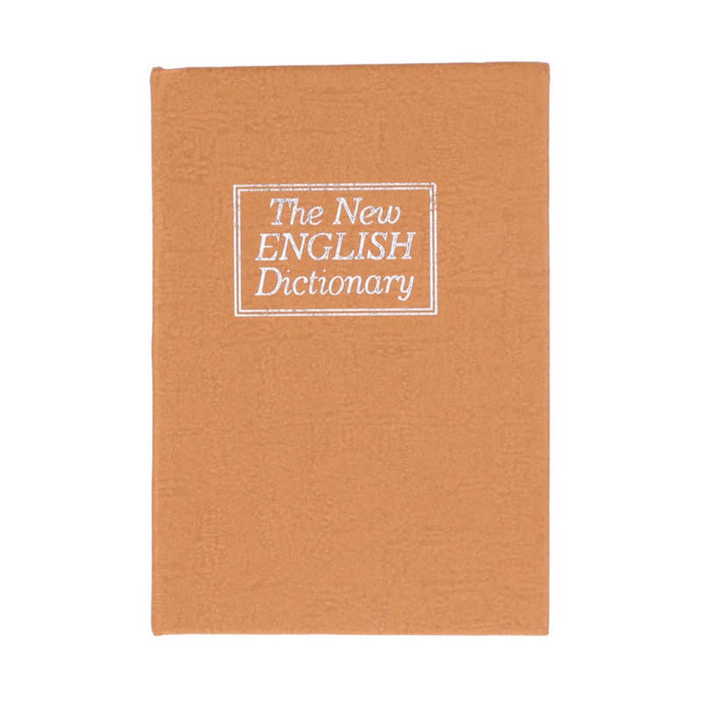 Mini Book Safe Box with Lock and Keys Security for Money & Jewelry