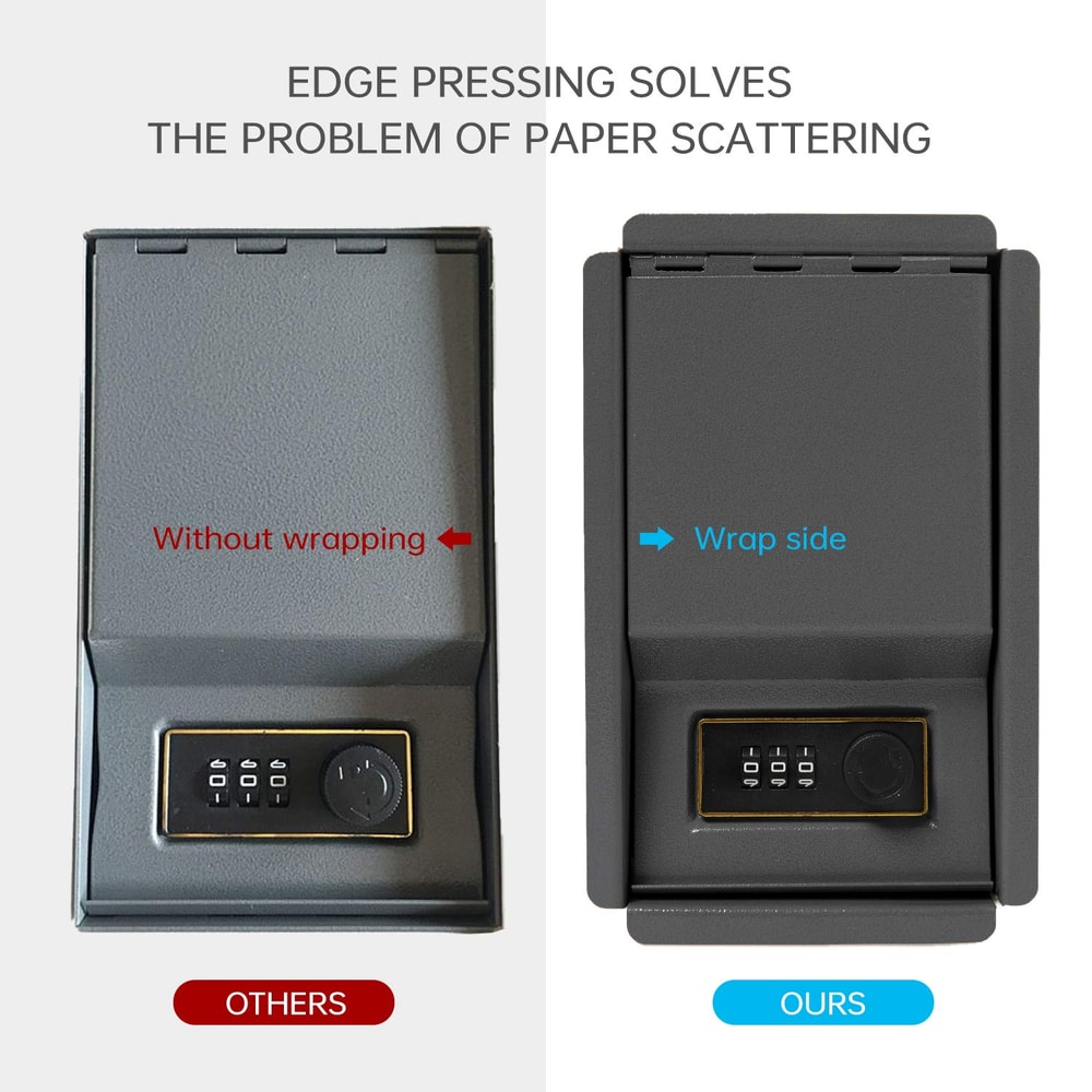 Genuine Paper Transfer Book Safe Box Secret Hidden Safe With Combination Lock For Protecting Valuab 4