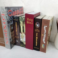 creative secret book hidden security safe box with key/code lock classic book style safe for money & jewelry