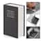 Hollow Book Safe with Lock & Key Diversion Safe Metal Box for Valuables