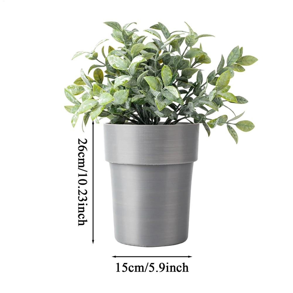 Flower Pot Safe Storage Box with Lock Mini Organizer for Keys, Money, and Valuables