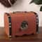 Vintage Treasure Chest With Lock Retro Wooden Storage Box For Home Decoration Savings 8