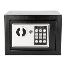 fireproof digital keypad lock safe for home, money & jewelry storage all-steel small security box