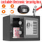Fireproof Digital Keypad Lock Safe For Home Money Jewelry Storage AllSteel Small Security Box 2