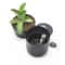 Creative Flowerpot Shaped Iron Money Safe With Password Lock Hidden Storage Box For Anti Theft Cash 0
