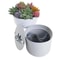 Creative Flowerpot Shaped Iron Money Safe With Password Lock Hidden Storage Box For Anti Theft Cash 4