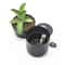 Creative Iron Flowerpot Storage Box With Lock Mini Money Organizer For Secure Storage 1