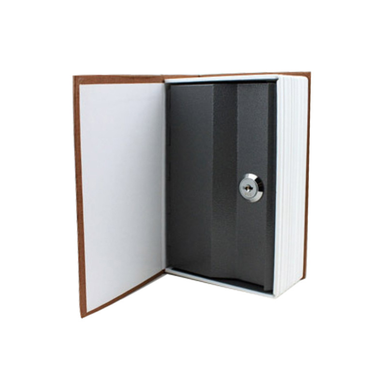 Classic Book Style Hidden Safe Box Steel Password Locker & Piggy Bank