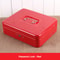 Desk Steel Safe Cash Box With Lock Coin Compartment Bill Clips For Cash Register Home Organizatio 7