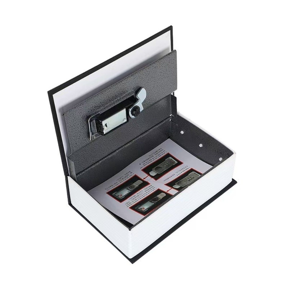 Secret Storage Book Safe With Combination Lock Hidden Money Box For Valuables Hollow Book Security 1