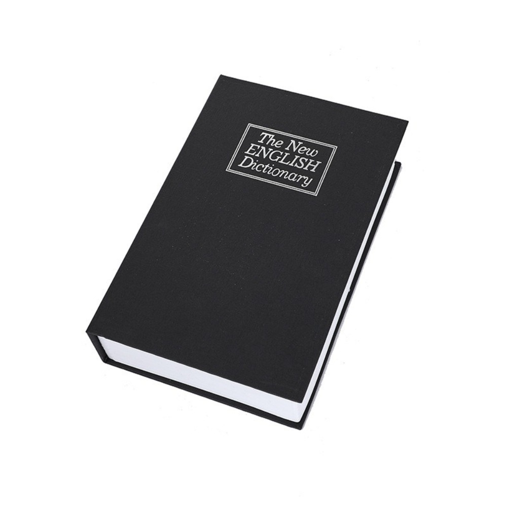 Secret Storage Book Safe With Combination Lock Hidden Money Box For Valuables Hollow Book Security 5