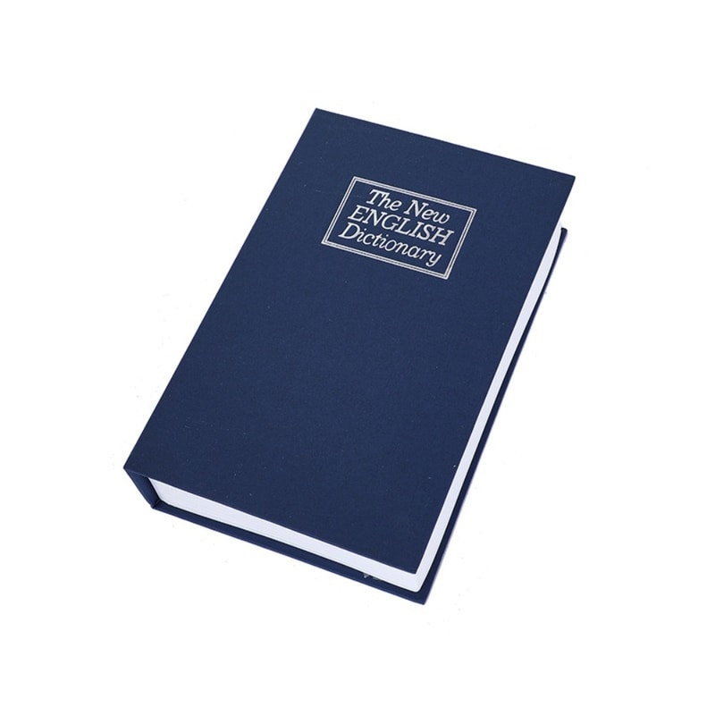 Secret Storage Book Safe With Combination Lock Hidden Money Box For Valuables Hollow Book Security 6