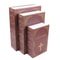 Hidden Book Safe With Key Lock Secure Metal Cash Box For Cash Valuables 4
