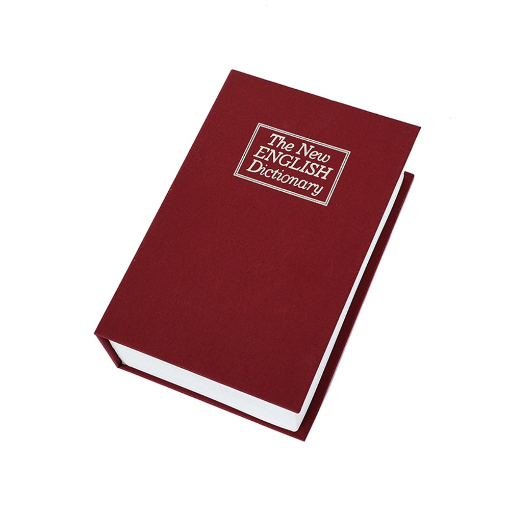 Hot Dictionary Safe Box Cash Money Coin Storage Box Secret Security Safe Book Lock for Money, Jewellery, and Keys