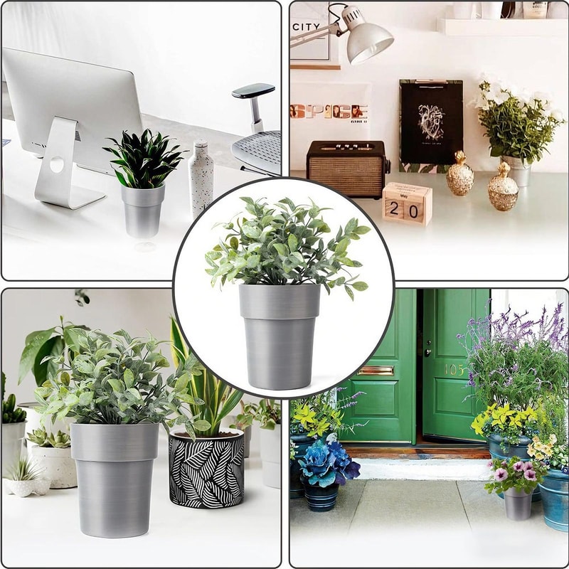 Creative Hidden Storage Pot with Lock Mini Secret Safe Pot for Cash Keys Jewelry Organizer