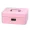 Portable Safe Box Secure Money, Jewelry & Cards with a Lock and Security Code for Travel