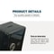 Mini Metal Safe For Household Car Vertical Piggy Bank Key Insurance Cabinet 2