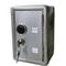 Mini Metal Safe Insurance Box Vertical Household Car Safe Desktop Piggy Bank With Key Lock 5