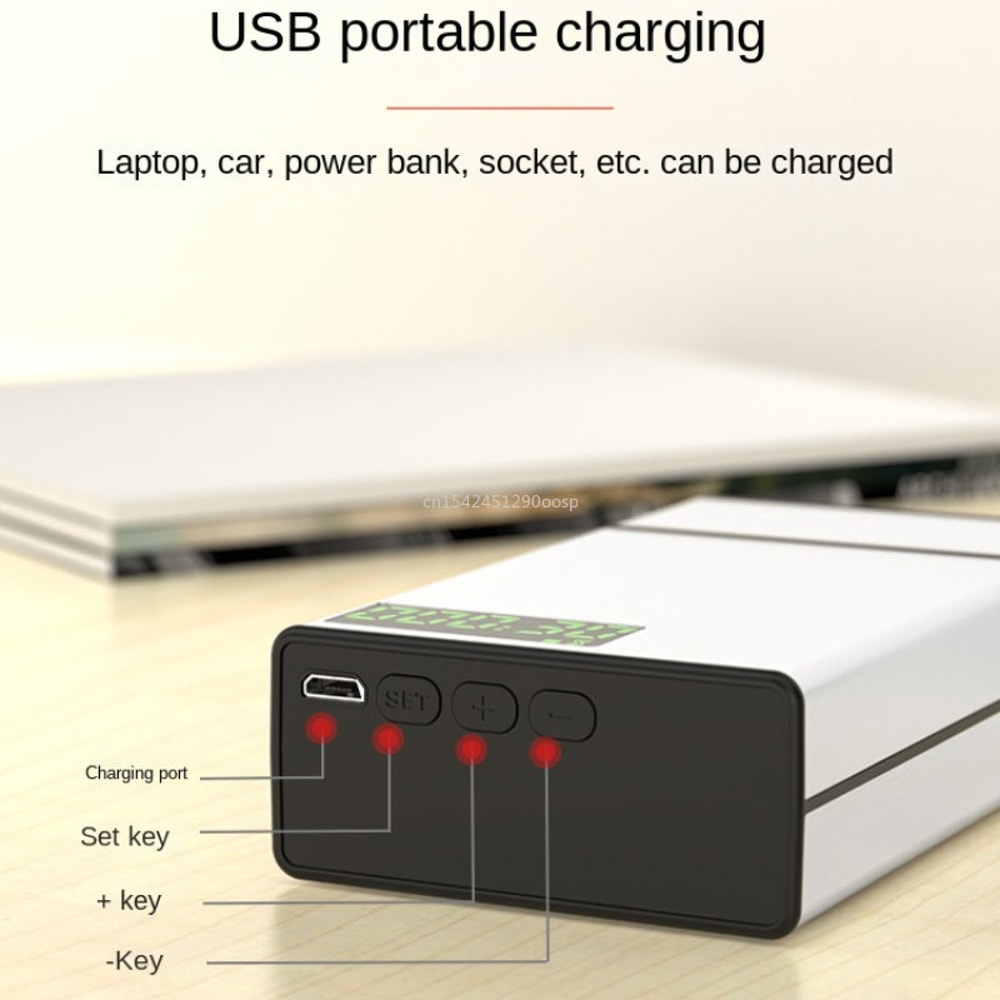 Smart Cigarette Lock Box for Smoking Cessation Timing Control Aluminum Alloy Box