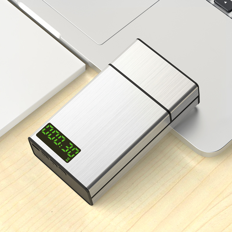 Smart Cigarette Lock Box for Smoking Cessation Timing Control Aluminum Alloy Box