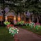 Solar Flower Garden Lights LED Waterproof Outdoor Pathway Lights Decorative Lawn Landscape Lighting