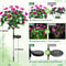 Solar Flower Garden Lights LED Waterproof Outdoor Pathway Lights Decorative Lawn Landscape Lighting