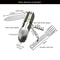 Multifunctional Camping Utensil Set Foldable Stainless Steel Travel Cutlery Kit