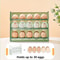Reversible Egg Storage Box For Refrigerator Side Door Organizer 3