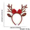 Christmas Antler Headbands for Women Cute Deer Horn Hairpins for Holiday Festivities