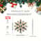 Christmas Snowflake Ornaments Acrylic Snowflake Tree Decorations for Xmas & New Year