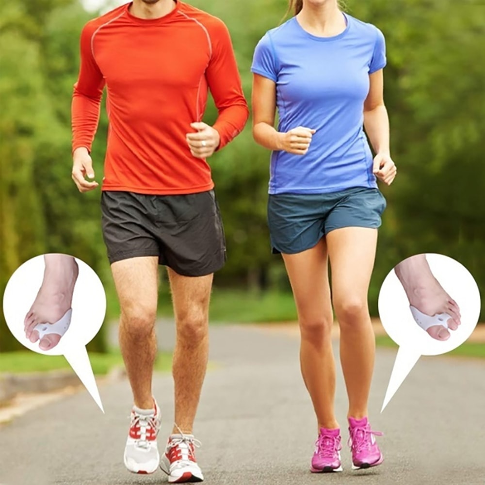 Silicone Toe Corrector for Hallux Valgus Comfort & Foot Health Improvement