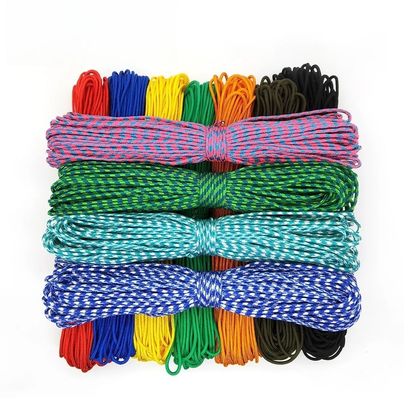 Qiuhike Colors Paracord Rope for Jewelry Making