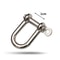 Adjustable Paracord Bracelet Shackle Buckle Metal U Shackle Clip For Survival Gear Accessories 5