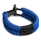 Adjustable Paracord Bracelet for Men & Women Fashionable Survival Wristband with Core Rope & Metal Buckle for Outdoor
