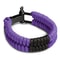 Adjustable Paracord Bracelet for Men & Women Fashionable Survival Wristband with Core Rope & Metal Buckle for Outdoor