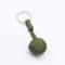 Tactical Paracord Keychain with Steel Ball Monkey Fist Pendant for Outdoor Survival & Self Defense