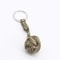 Tactical Paracord Keychain with Steel Ball Monkey Fist Pendant for Outdoor Survival & Self Defense