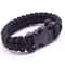 Tactical Paracord Survival Bracelet Emergency Rescue Gear for Outdoor Adventures