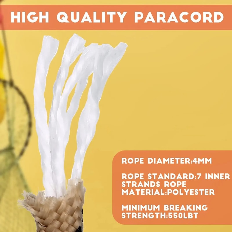 Durable Tactical Paracord Lanyard For Keys Cameras Whistles Phones Multifunctional Emergency Survi 1