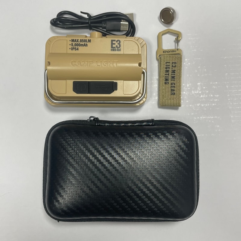 LED Camping Tent Light Rechargeable Waterproof Outdoor Emergency Lamp Portable Hanging Night Light 7