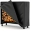 Firewood Rack with Waterproof Cover Heavy Duty Metal Log Holder for Outdoor Storage,Capacity