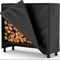 Firewood Rack with Waterproof Cover Heavy Duty Metal Log Holder for Outdoor Storage,Capacity