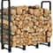 Heavy Duty Wood Storage Rack Outdoor & Indoor Firewood Holder Stand