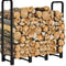 Heavy Duty Wood Storage Rack Outdoor & Indoor Firewood Holder Stand