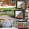 Firewood Rack with Cover Durable Outdoor Log Storage Solution for Fireplace