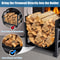 Premium Indoor Firewood Rack & Log Holder Heavy Duty Steel Wood Storage Rack with Removable Carrier