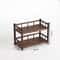 Double Layer Solid Wood Tea Set Organizer Stylish Functional Countertop Storage Stand For Tea Table 9