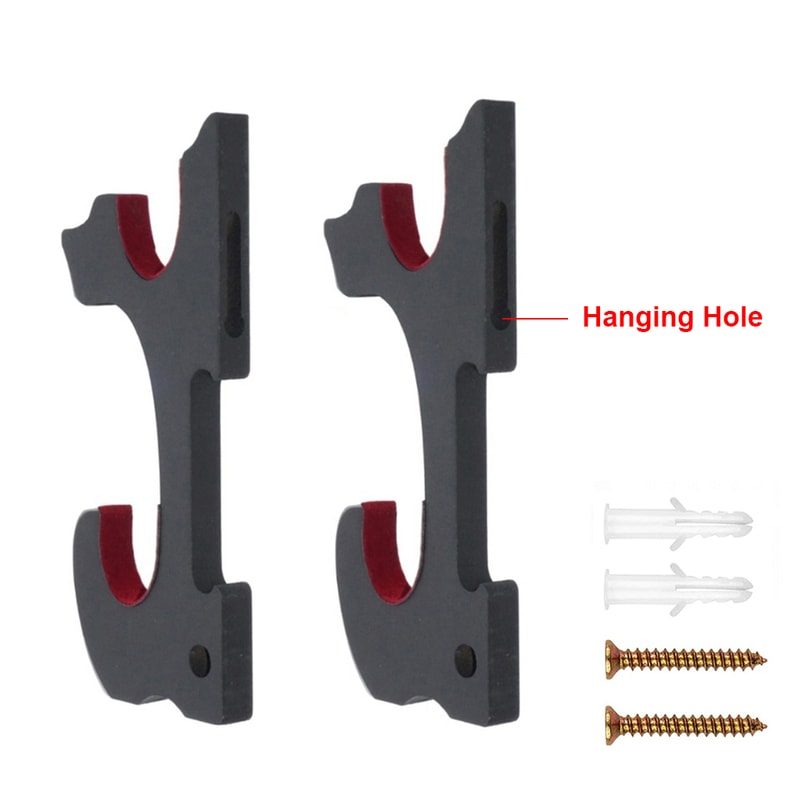 Velvet Padded Wooden Sword Stand Adjustable Tier Hanger for Katana & Wakizashi