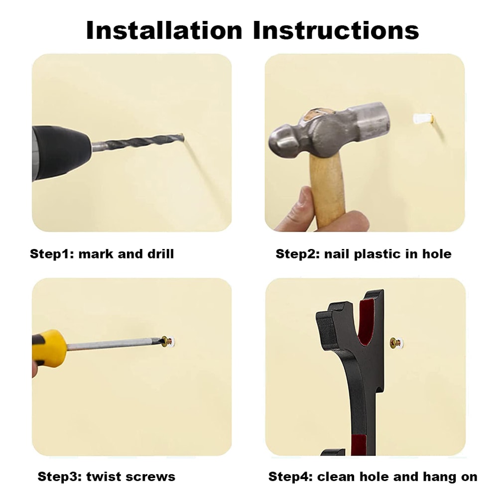 Velvet Padded Wooden Sword Stand Adjustable Tier Hanger for Katana & Wakizashi