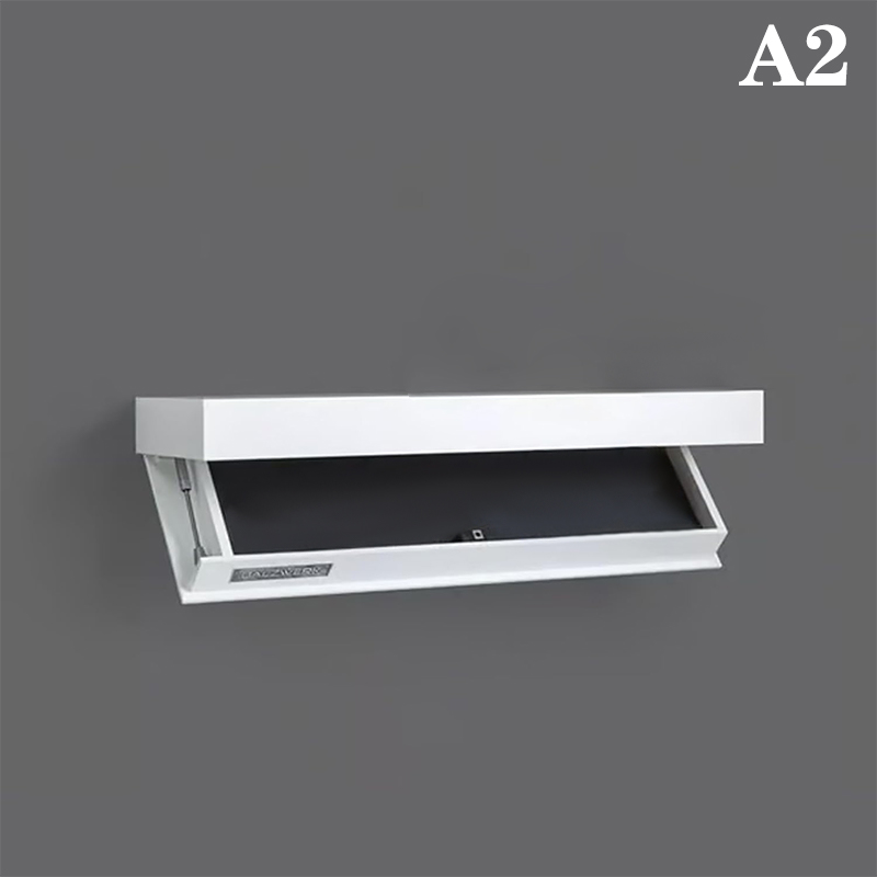 MagicFlap Hidden Compartment Floating Shelf Minimalist Wall Storage 7